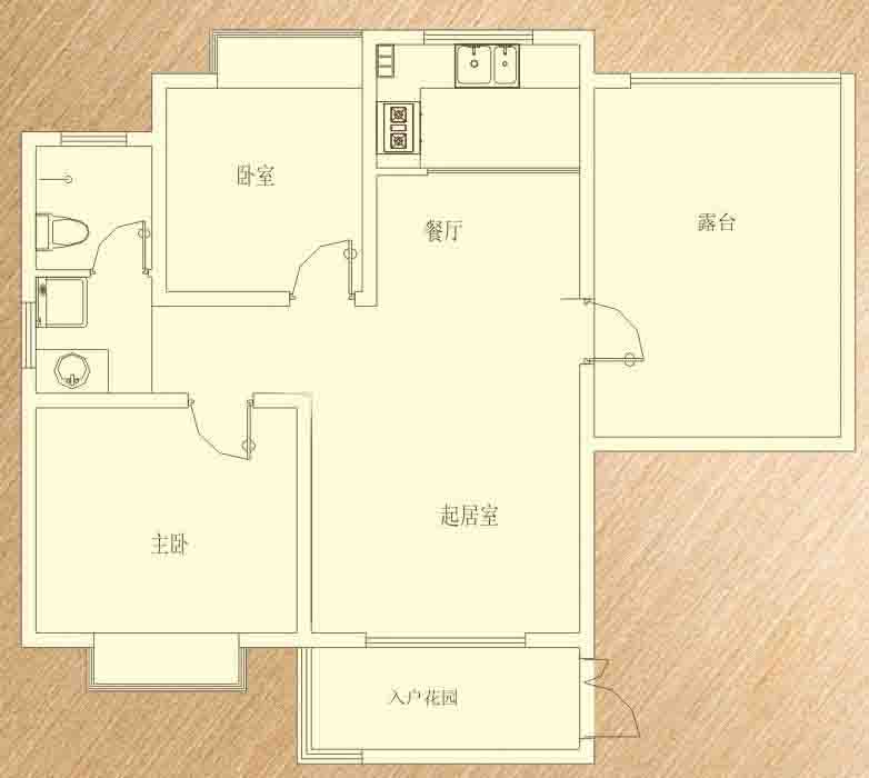 3-C1 3室2厅110.71㎡