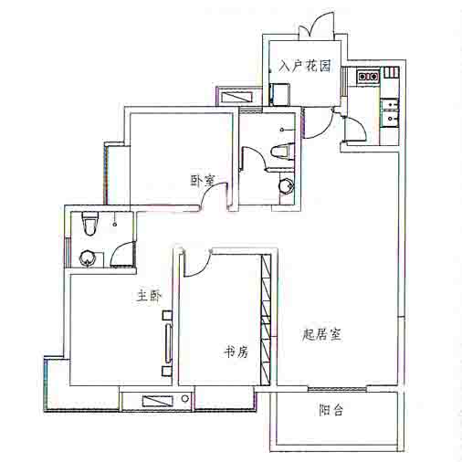 3室2厅116.65㎡