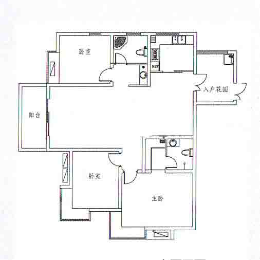 3室2厅145.7㎡