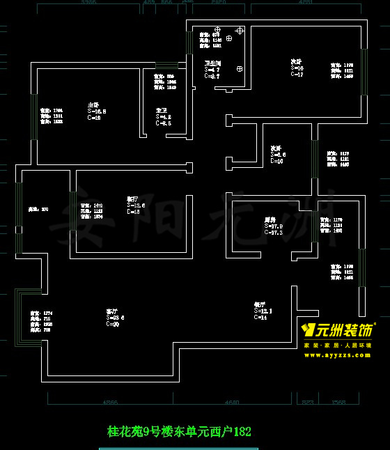 9# 西户 182平