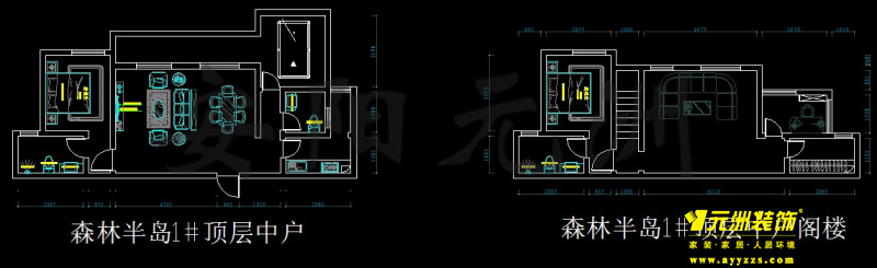 1#顶层中户 阁楼