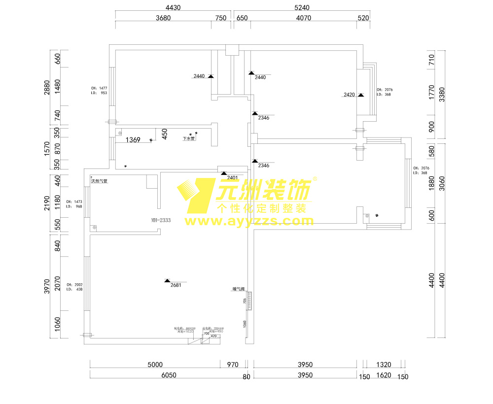 2单元1501室·127㎡